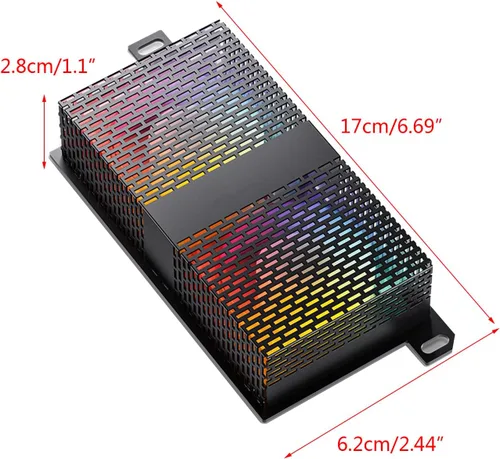 Miniatura 6 de Solución de enfriamiento con memoria de ventilador activo para DDR DDR2 DDR3 DDR4 DDR5 Enfriador RAM mejora el rendimiento y la estabilidad