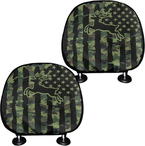 Miniatura 16 de Funda personalizada para reposacabezas de asiento de automóvil, regalos personalizables, transpirables, paquete de 2 fundas de cojín para asiento