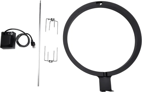 Miniatura 2 de Kamado Joe JoeTisserie Accesorio de rotisería para parrillas Joe Grills Classic de 18 pulgadas con varas de asado de acero inoxidable para hasta 50