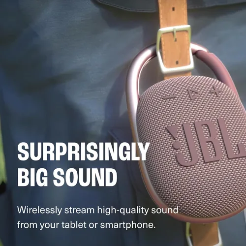 Miniatura 3 de JBL Clip 4 - Altavoz Bluetooth portátil (Azul) + Paquete con funda protectora rígida divvi! (Negro)
