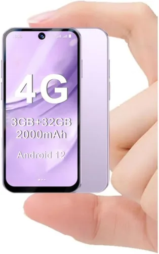 Miniatura 12 de Mini teléfono para niños, teléfono infantil desbloqueado, pantalla táctil HD de 3.88 pulgadas, 4G, doble SIM, identificación facial, Android 12