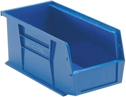 Miniatura 9 de Quantum Storage QUS230 - Contenedores apilables de plástico resistentes para taller, almacén y garaje, ultra apilables y colgantes, 10-7/8 pulgadas