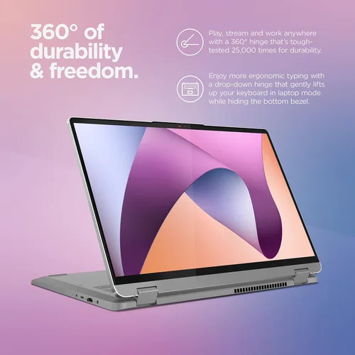 Miniatura 3 de Lenovo IdeaPad Flex 5 2 en 1, pantalla WUXGA de 16 pulgadas, AMD Ryzen 7, 16 GB de RAM, SSD de 512 GB, 1920 x 1200 px, pantalla táctil, Windows 11