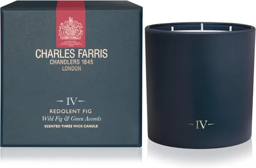 Miniatura 10 de Charles Farris British Expedition - Vela perfumada de 3 mechas de clavo, tabaco y té de menta