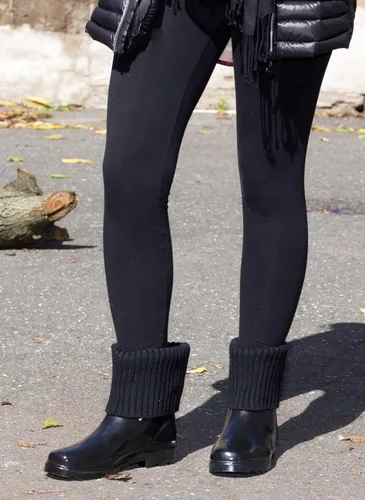 Miniatura 5 de Forever Young Botas de lluvia de goma de tacón bajo para mujer