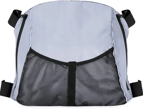 Bolsa de almacenamiento para respaldo de asiento de kayak, organizador impermeable Oxford 600D, correas adhesivas ajustables, bolsa de malla para
