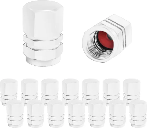 Miniatura 8 de 16 PIEZAS Tapas de Vástago de Válvula de Neumático de Auto, Tapas/Cubiertas de Válvula de Neumático de Rueda de Auto Impermeables y Herméticas Rojo