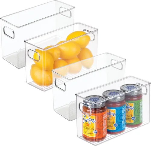 Miniatura 8 de iDesign - Contenedor organizador de plástico sin BPA para despensa y cocina, congelador y refrigerador con asas de fácil agarre, 10 x 4 x 6