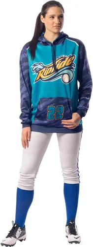 Miniatura 8 de Champro Girls Tournament Traditional Low-Rise Softball Pants with Braid