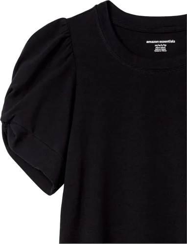 Miniatura 5 de Tienda Essentials Camiseta de manga torcida con cuello redondo para mujer