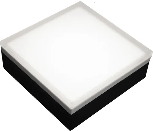 Miniatura 32 de LUMENGY Luz de pavimentadora de 4 x 8 pulgadas (3.93 x 7.87), 2700 K blanco cálido, iluminación de ladrillo sin reflejos para entradas, pasarelas