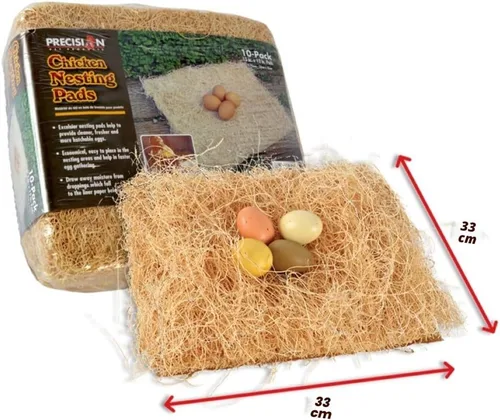 Miniatura 4 de Petmate PET PRECISION EXCELSIOR NESTING PADRES DE POLLO: 13x13 pulgadas - Paquete de 10