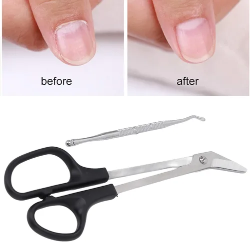 Miniatura 7 de Beauty Scissor - Cortador de uñas de los pies, tijeras de uñas de mango largo y cortaúñas para uñas gruesas, cortaúñas con recogedor de uñas