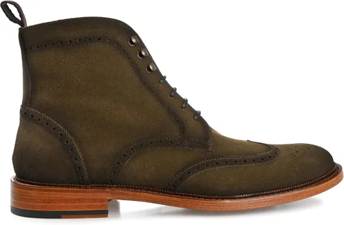 Miniatura 6 de TAFT Botas The Mack para hombre con cuero natural Vachetta de grano completo