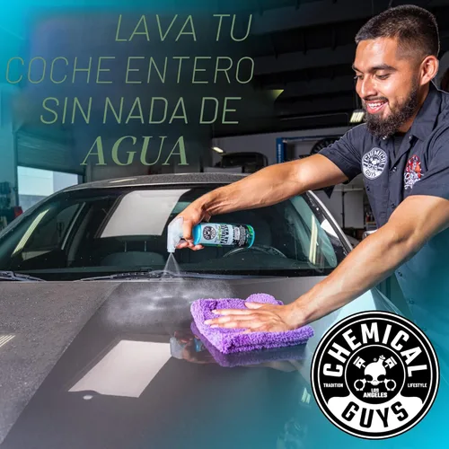 Miniatura 2 de Chemical Guys Swift Wipe - Aerosol rociable para lavado de autos sin agua, pulveriza y limpia para limpiar y dar brillo de forma segura a