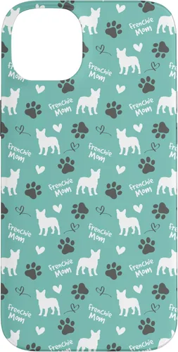Miniatura 15 de Funda para iPhone 13 Pro Max Frenchie Mom Bulldog Francés Mamá Azul Mujeres