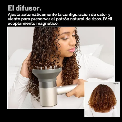 Miniatura 7 de Secador de Pelo AirLight Pro - Aumentado con Luz Infrarroja, Probado en Todo Tipo de Cabello, Secado Rápido Sin Daño