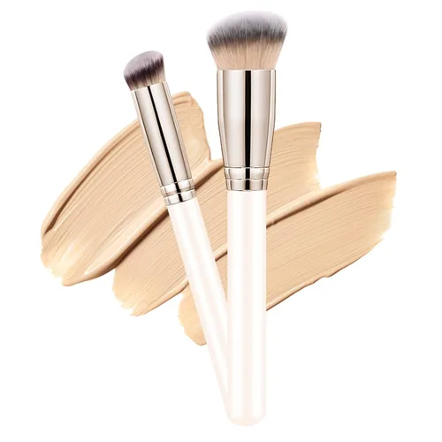 Miniatura 8 de dpolla Pro - Brocha de base y corrector impecable, perfectos para cualquier aspecto, cepillo de contorno de cabello de lujo premium perfecto