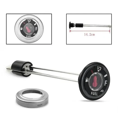 Miniatura 3 de NLQR Medidor de tapa de gas combustible para reemplazar 52005-1121 52005-0735 52005-1086 compatible con Kawasaki Bayou 220 250 300 400 Prairie 300