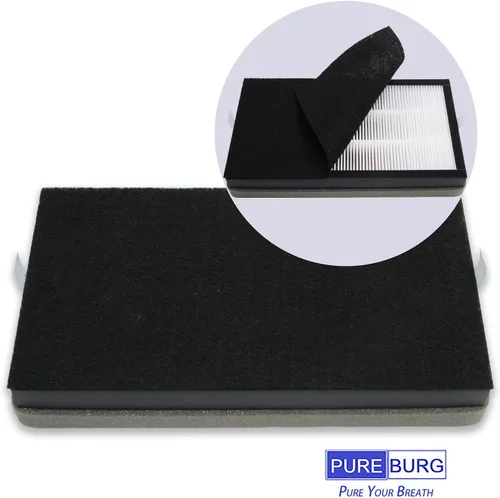 Miniatura 2 de PUREBURG Filtro de repuesto compatible con Filtrete F1 compatible con purificadores de aire FAP-C01-F1 y FAP-T02-F1 FAPF-F2-A FAP-C01-F2