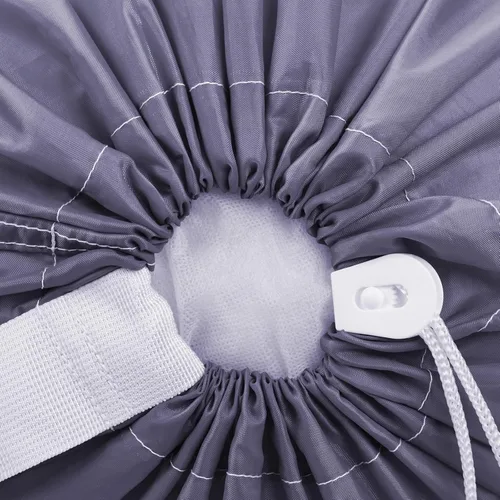 Miniatura 6 de HOMEST Bolsa de Lavandería de Nylon XL con Correa, Organizador Grande de Ropa Sucia, Se Ajusta Fácilmente a un Cesto o Canasta de Ropa, Puede
