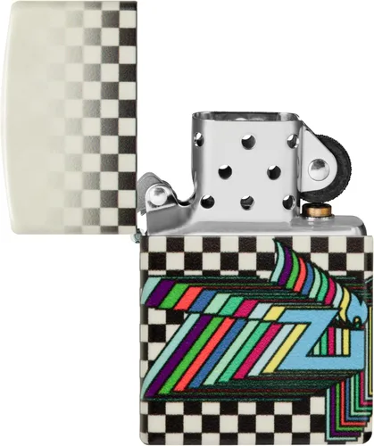 Miniatura 4 de Zippo Nostalgia Design 540 Color Glow in the Dark - Encendedor de bolsillo Nostalgia Gitd