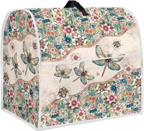 Miniatura 17 de Funda para batidora con estampado de girasol y bandera americana, cubierta protectora contra el polvo, adecuada para la mayoría de los modelos