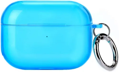 Velvet Caviar Compatible con estuche AirPods Pro de 2.ª y 1.ª generación - Funda protectora dura linda para mujeres - Azul neón
