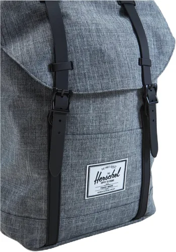 Miniatura 6 de Herschel Retreat - Mochila, negro (Raven CrosshatchBlack Rubber)), 10066-01132