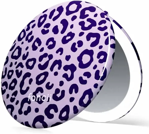 Miniatura 20 de Fancii Taylor espejo de maquillaje de viaje con luz LED, recargable, aumento 10x/1x, sistema de iluminación Tru-Glow, XL grande de 5 pulgadas