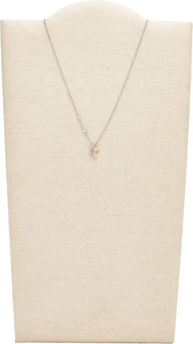 Miniatura 3 de Collar de cadena con diseño de corazón fósil