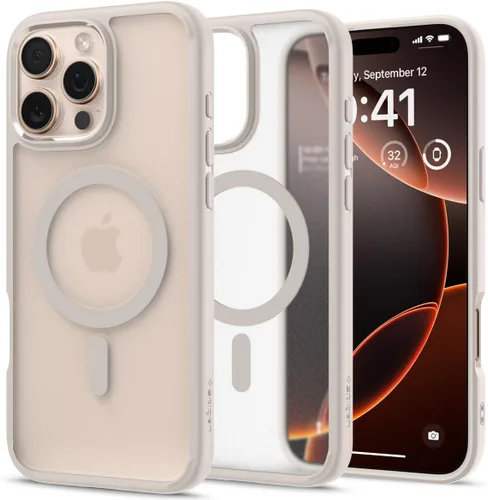 Miniatura 293 de Spigen Funda para iPhone 13 Mini, ultra híbrida MagFit [antiamarilleo] [compatible con Magsafe] - Transparente