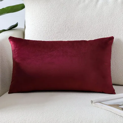 Miniatura 50 de Artscope Fundas de Almohada de Terciopelo de Lujo Súper Suaves Decorativas Cuadradas Fundas de Cojín para Sofá Sillón Dormitorio Decoración