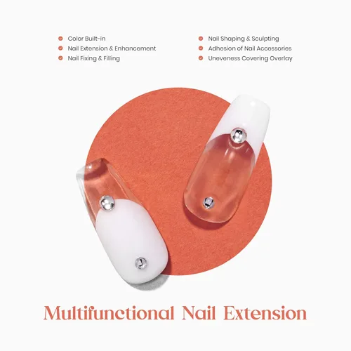 Miniatura 3 de Beetles Poly - Gel de extensión de uñas, 60 gr, gel para construir o alargar uñas, para hacerlo en casa y para profesionales de la belleza