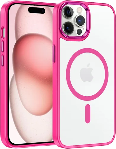 Miniatura 58 de FNTCASE Funda para iPhone 13 Pro: Fundas magnéticas translúcidas mate delgadas con protector de pantalla de vidrio templado