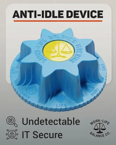 Miniatura 3 de Work-Life Balance - Ratón mecánico compacto - Dispositivo indetectable para mantener el mouse en movimiento y la computadora despierta, móvil