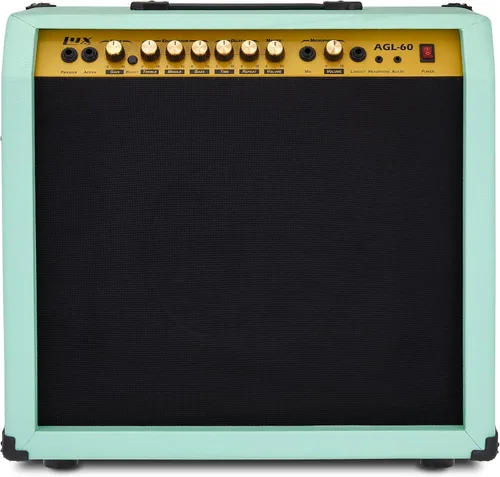 Miniatura 20 de LyxPro Amplificador de guitarra eléctrica de 20 W, altavoz incorporado, conector para auriculares y entrada auxiliar que incluye ganancia, graves