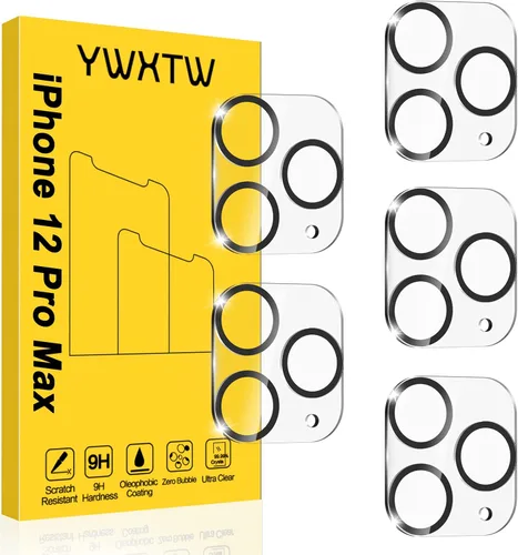 Miniatura 24 de YWXTW Protector de lente de cámara para iPhone 17 Pro, cobertura completa, protector de pantalla de lente de vidrio templado para iPhone 17 Pro