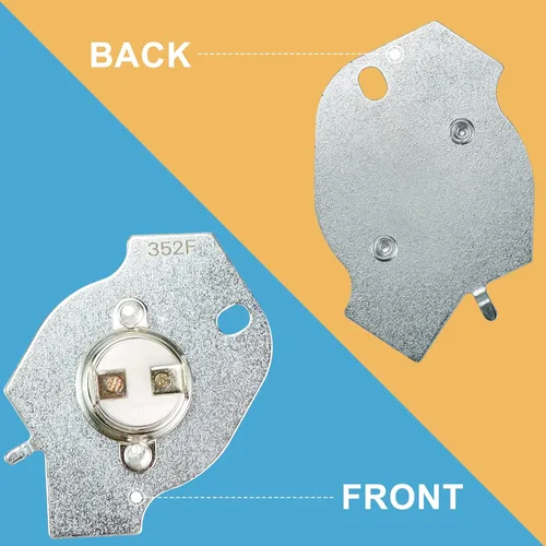 Miniatura 5 de AMI PARTS Fusible térmico de secadora de repuesto 3977394 Compatible con Whirlpool y Kenmore Reemplaza 80001 279548 695563 2796769 279769VP 3387812