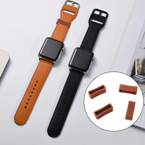 Miniatura 63 de Honbay 4 correas de reloj de repuesto de goma de 0.78 pulgadas (0.787 in)