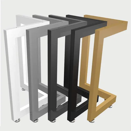 Miniatura 4 de Patas ajustables para muebles de hierro forjado, patas de mesa en forma de V, para escritorio, mesa de reunión, mesa de comedor, mesa de mesa/pie