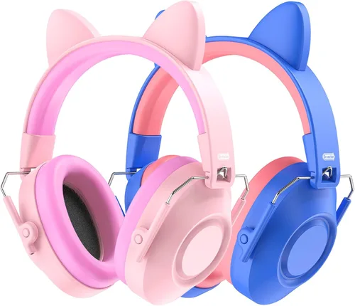 Miniatura 11 de Dr.meter - Auriculares con cancelación de ruido para niños y adultos, 2 PAQUETES, SNR27.4, protección auditiva, orejeras ajustables para Monster