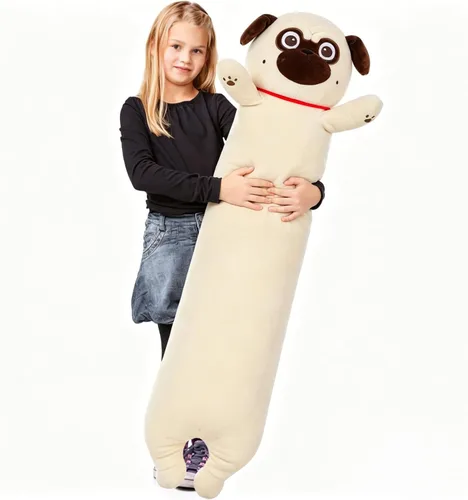Miniatura 8 de MaoGoLan Ballena de Peluche Rellena de 43 pulgadas, Almohada Grande de Peluche Ballena Azul de 4 pies, Juguete de Ballena Jorobada para Niños