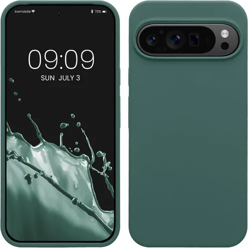 Miniatura 172 de kwmobile Funda Compatible con Google Pixel 6 Pro - Funda de Teléfono de Silicona TPU con Acabado Suave - Azul Caribe
