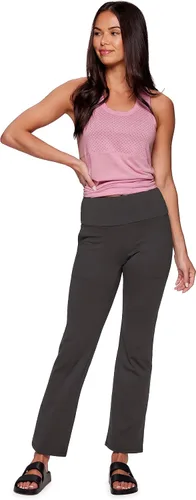 Miniatura 2 de RBX Active - Pantalones de yoga con corte de bota y control de abdomen para mujer