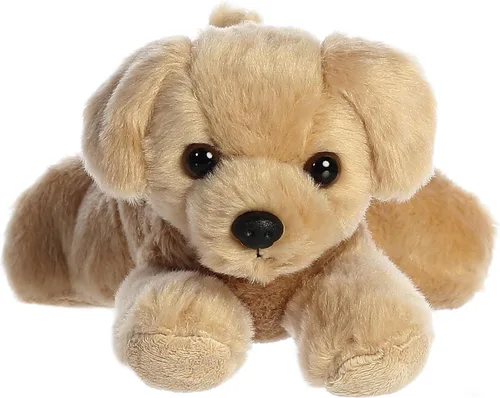 Miniatura 4 de Aurora® Adorable Mini Flopsie™ Golden™ Animal de Peluche - Mini Compañeros Listos para Aventuras Juguetonas - para Niños de Todas las Edades