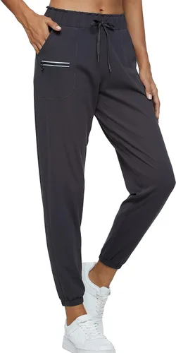 Miniatura 43 de Kcutteyg - Pantalones deportivos con bolsillos para mujer, diseño suave, ligero y de secado rápido, para entrenamiento, gimnasia, yoga y correr