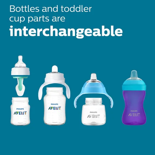 Miniatura 14 de Philips AVENT - Set de regalo para recién nacido con biberón anticólicos con ventilación AirFree y Snuggle, transparente, SCD306/10