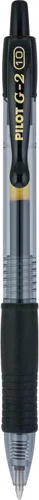 Miniatura 5 de PILOT Pen 15316 G2 Premium - Bolígrafos de gel con punta rodante, recargables y retráctiles, punta gruesa, color negro, paquete de 8