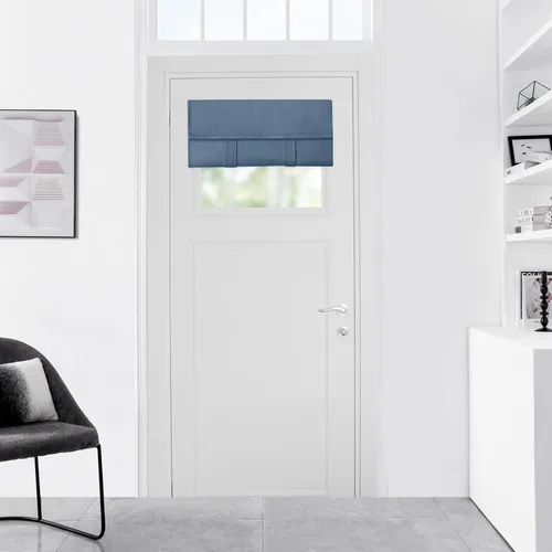 Miniatura 13 de WdFour Cortinas de puerta francesa con tacto sedoso, aislamiento térmico, reducción de ruido, cortinas opacas para puerta de vidrio y oficina